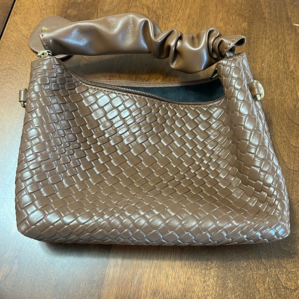 Woven mini purse from my sisters TikTok shop PR haul